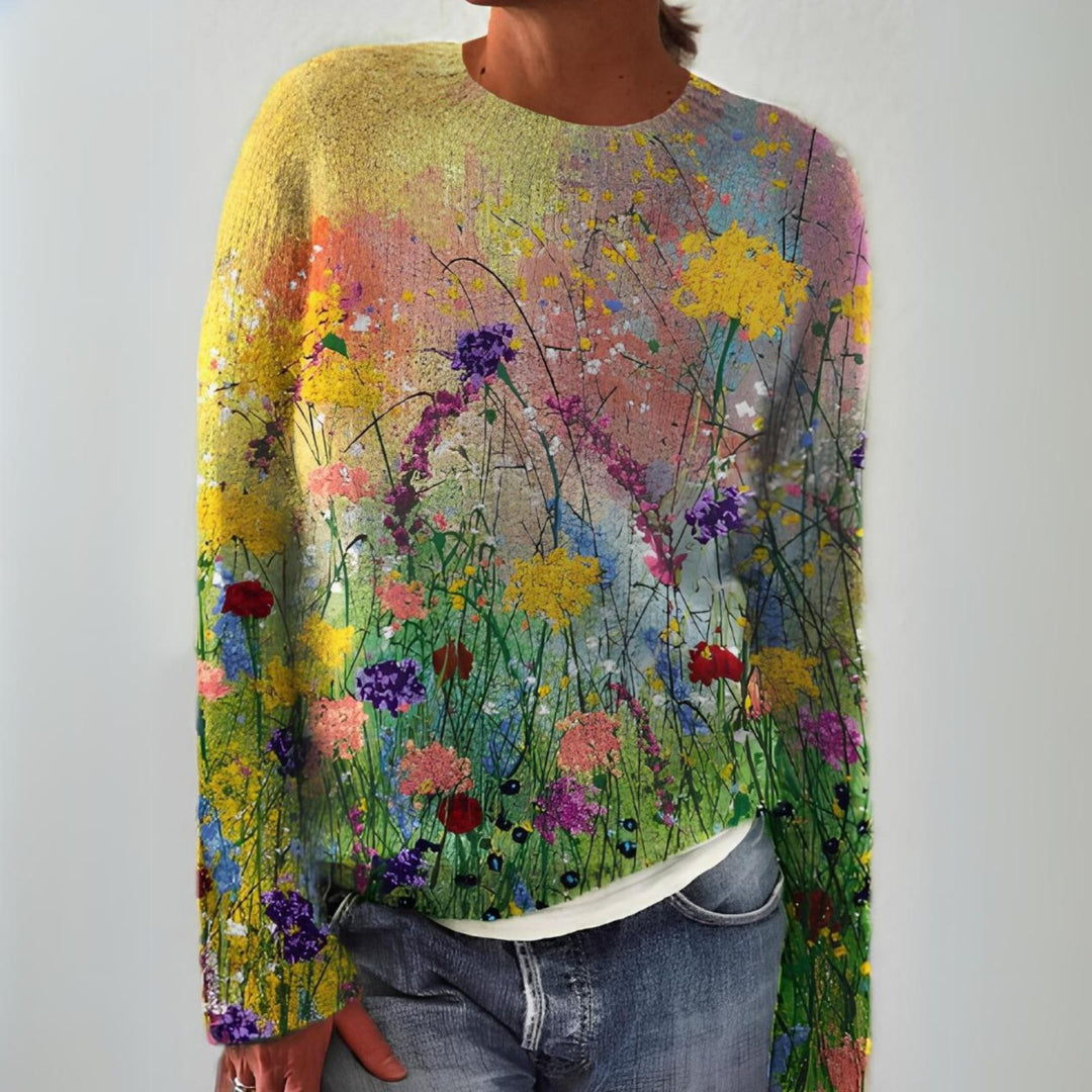 Avelina | Dream Scape Sweater