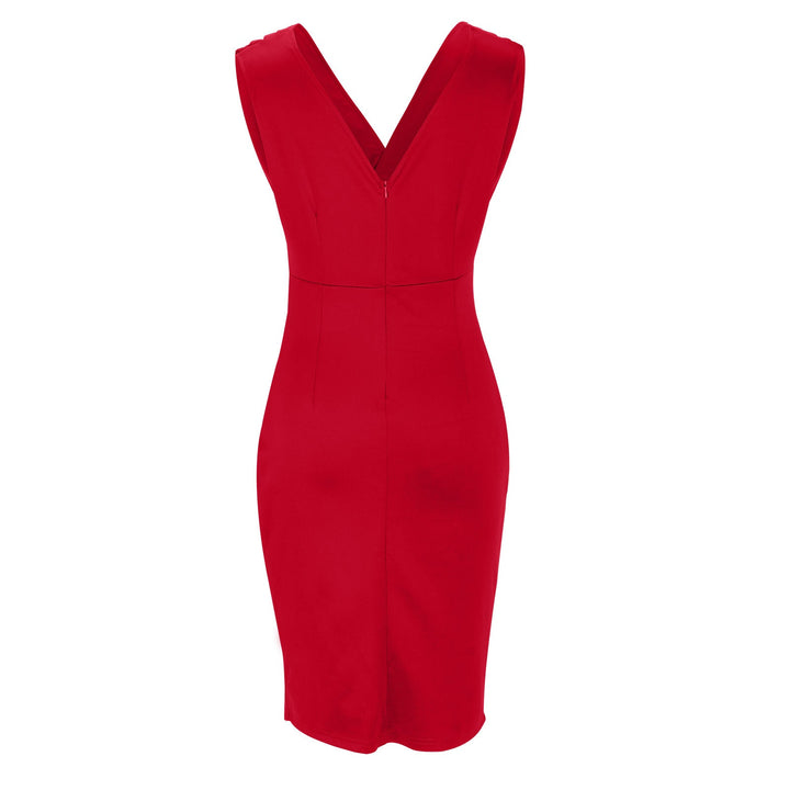 Daisy | V Neck Slit Dress