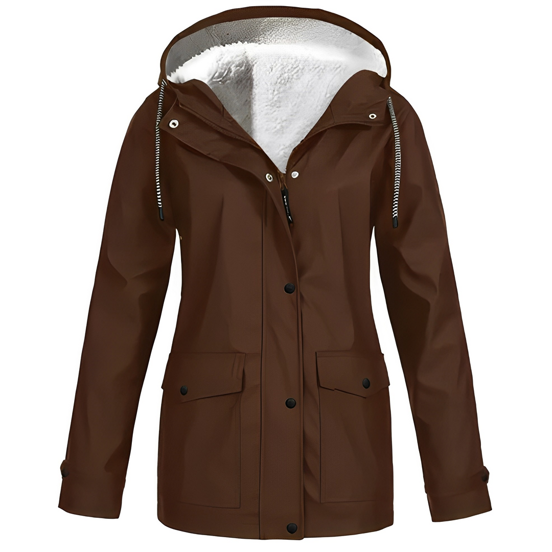 Riviera - Impermeable con forro polar
