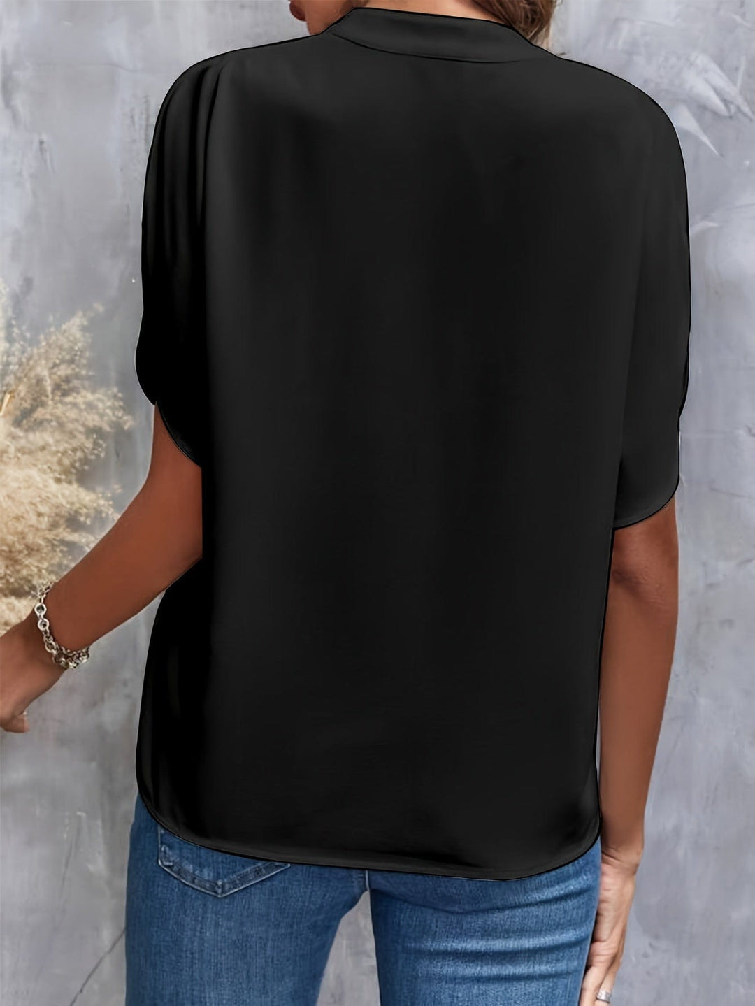 Mira - Draped Blouse