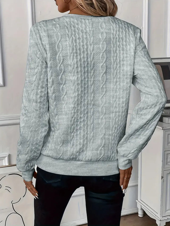 Vivienne | Jersey elegante con cremallera