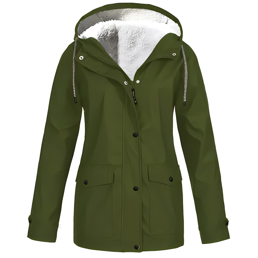 Riviera - Impermeable con forro polar