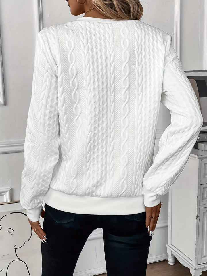 Vivienne | Jersey elegante con cremallera